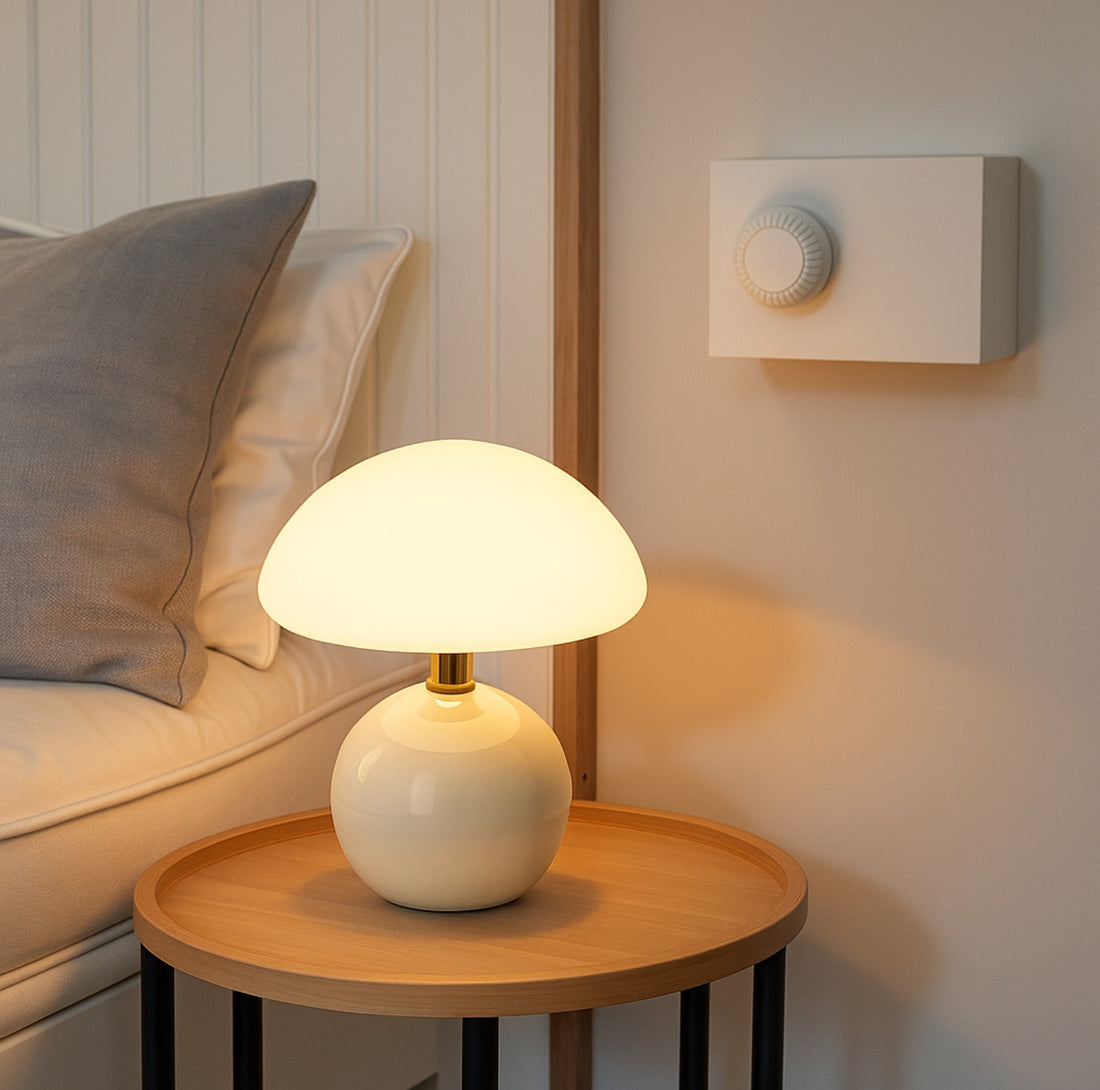 Nomaenest Chantrelle | Mushroom-Shaped Table Lamp