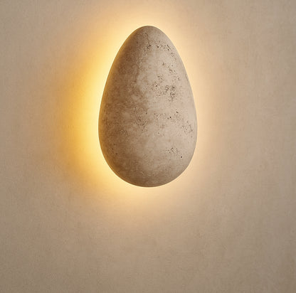 Nomaenest Althéra - Minimalist Stone Wall Lamp