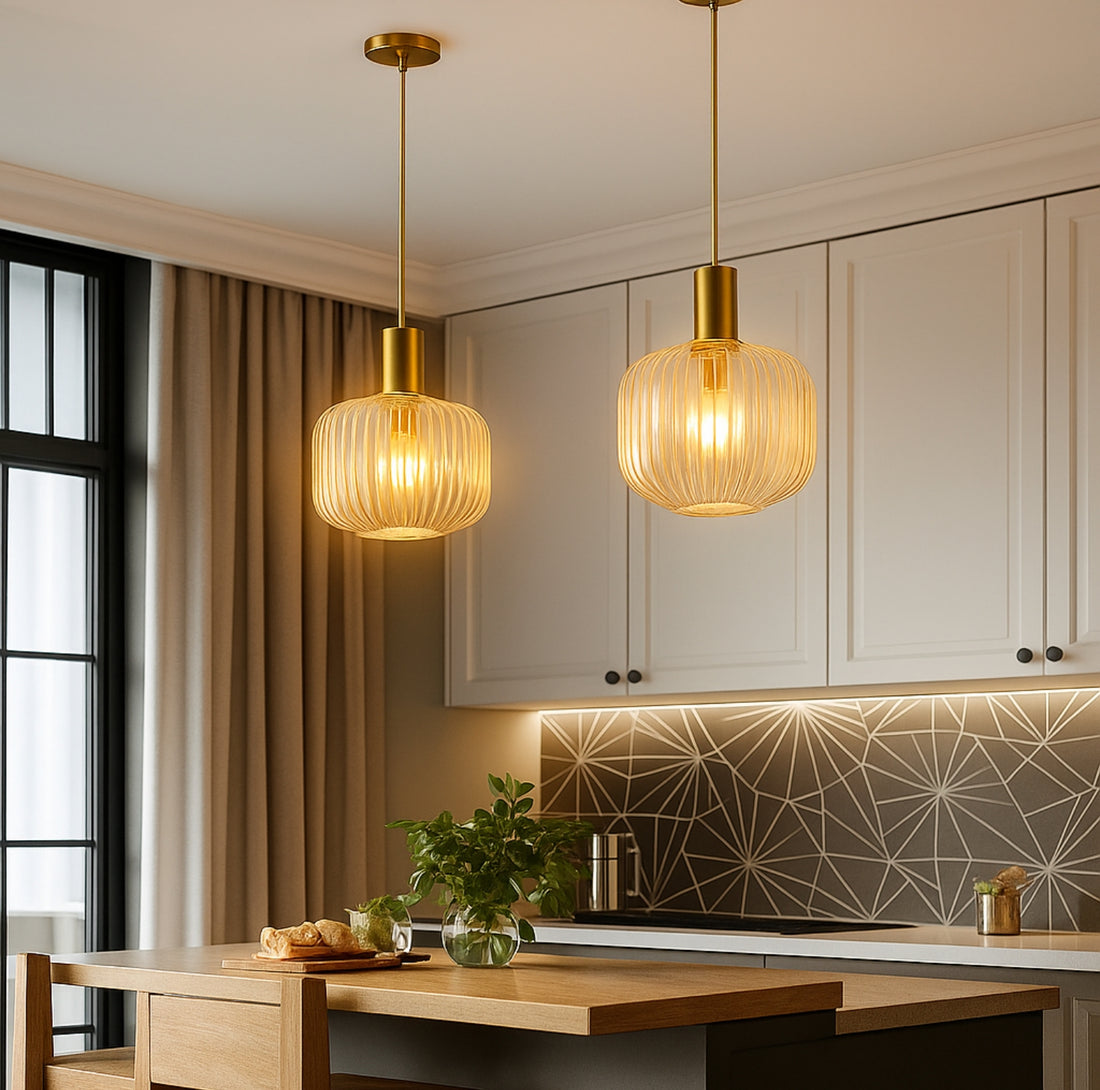Nomaenest Glassique - Vintage Glass Pendant Light