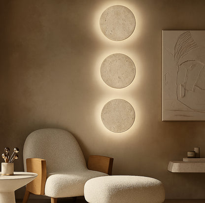 Nomaenest Althéra - Minimalist Stone Wall Lamp