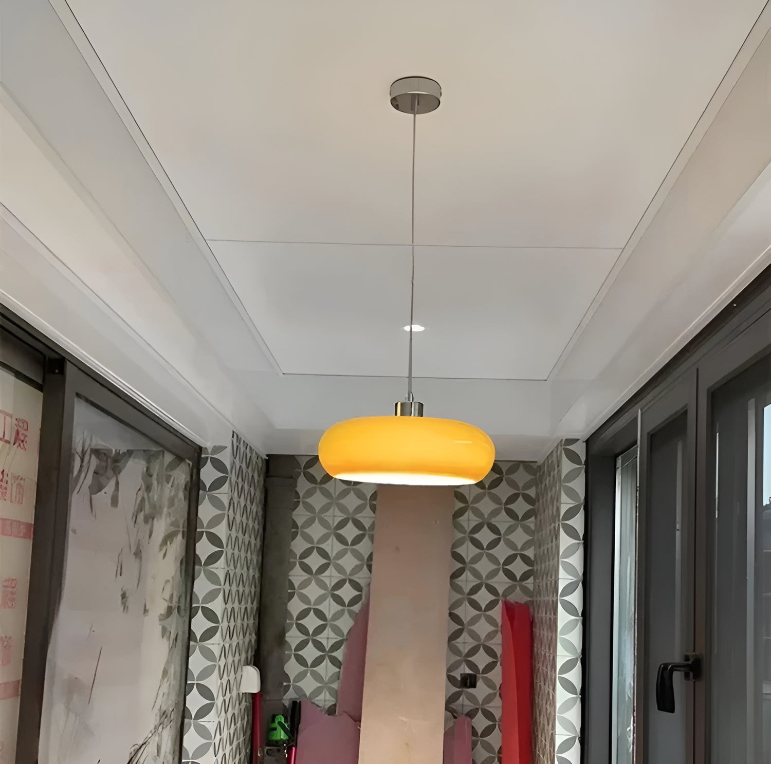 Nomaenest Glacira - Retro Glass Pendant Lamp