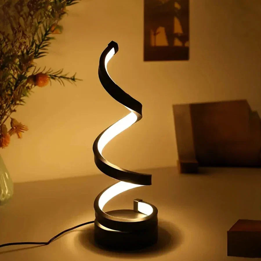 Nomaenest Spiraé | LED Spiral Table Lamp