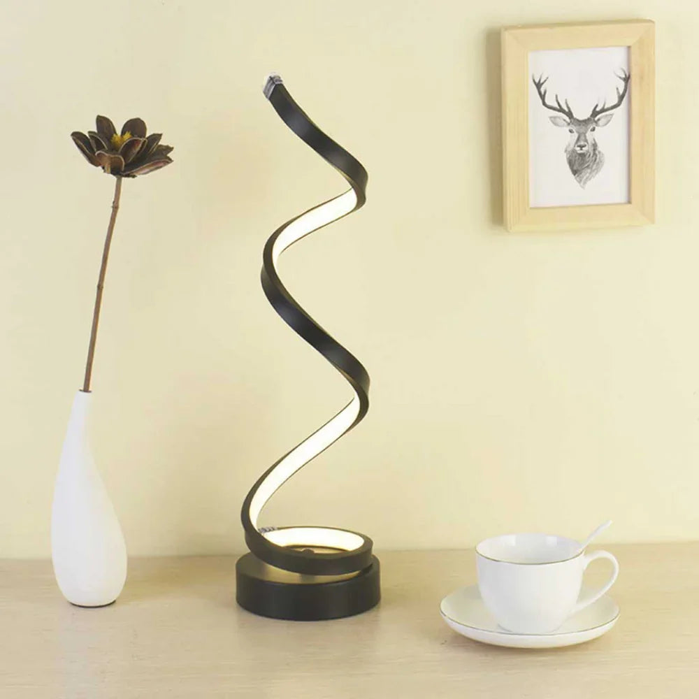 Nomaenest Spiraé | LED Spiral Table Lamp
