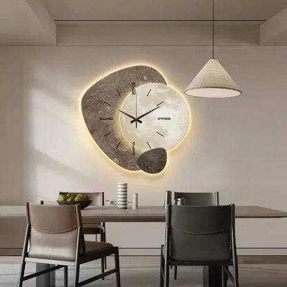 Nomaenest Horaluce - Wooden LED Wall Clock