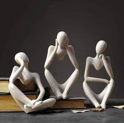Nomaenest Thynka - Abstract Thinking Human Sculpture