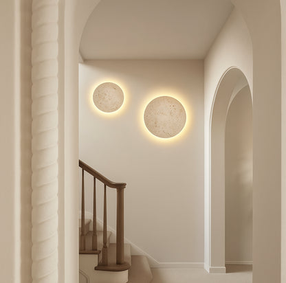Nomaenest Althéra - Minimalist Stone Wall Lamp