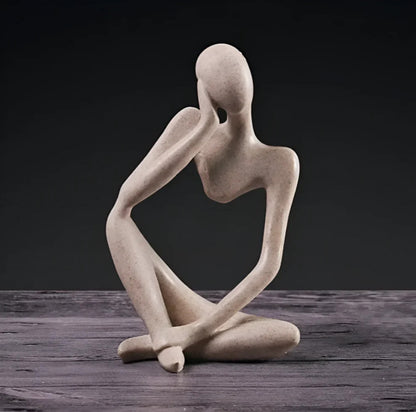 Nomaenest Thynka - Abstract Thinking Human Sculpture