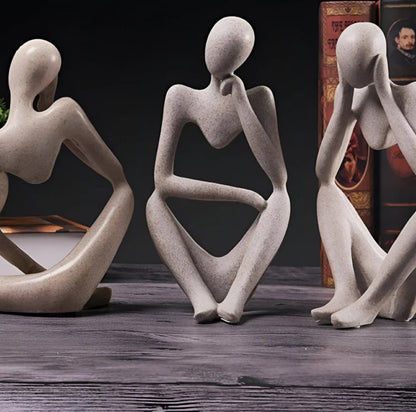 Nomaenest Thynka - Abstract Thinking Human Sculpture