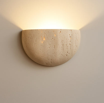 Nomaenest Althéra - Minimalist Stone Wall Lamp