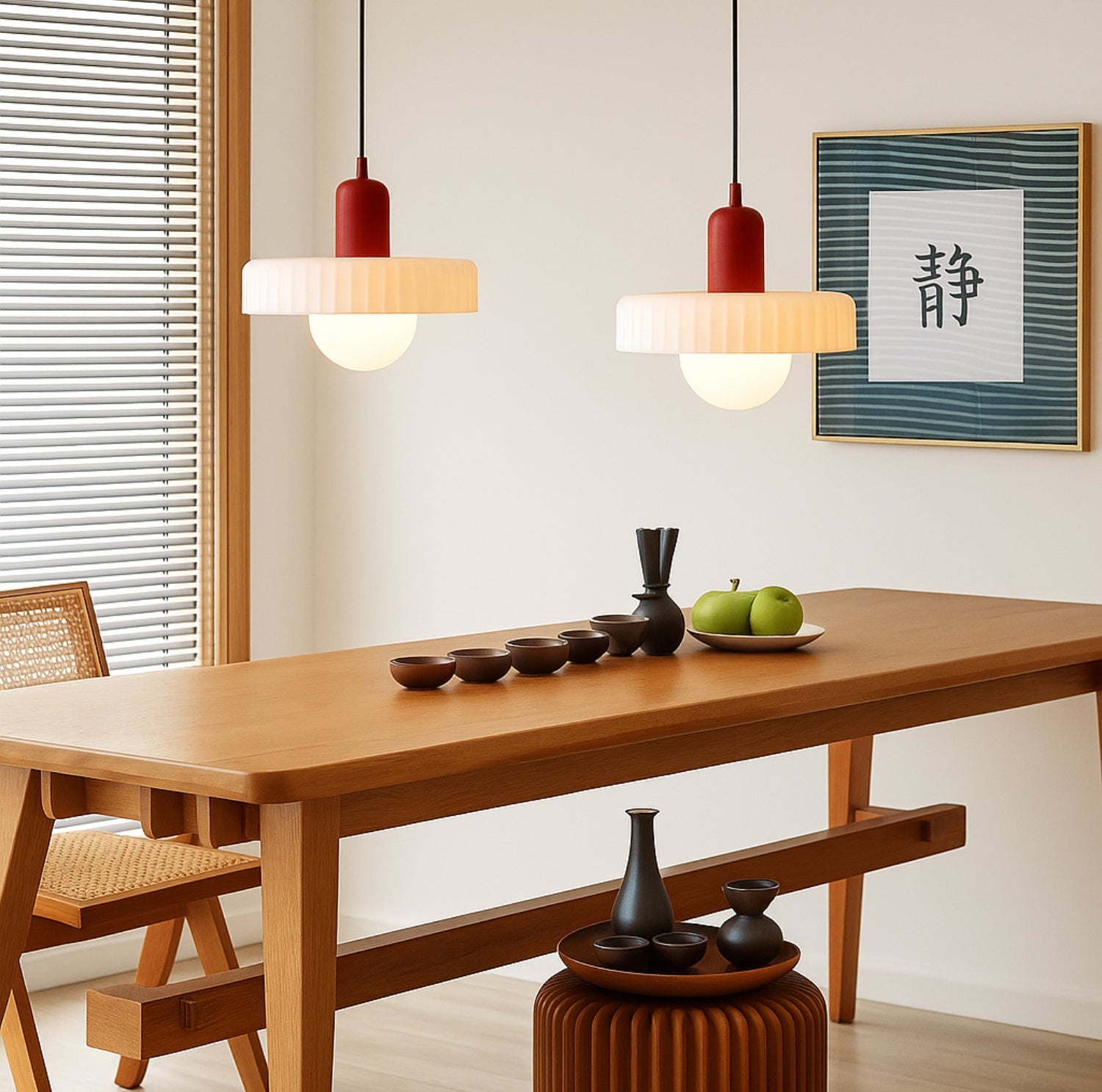 Nomaenest Pendelle - Retro Glass Pendant Lamp