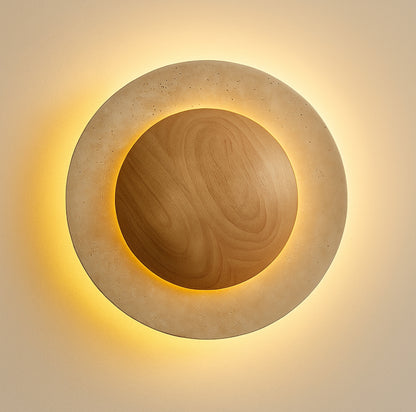 Nomaenest Althéra - Minimalist Stone Wall Lamp
