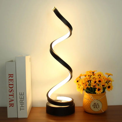 Nomaenest Spiraé | LED Spiral Table Lamp