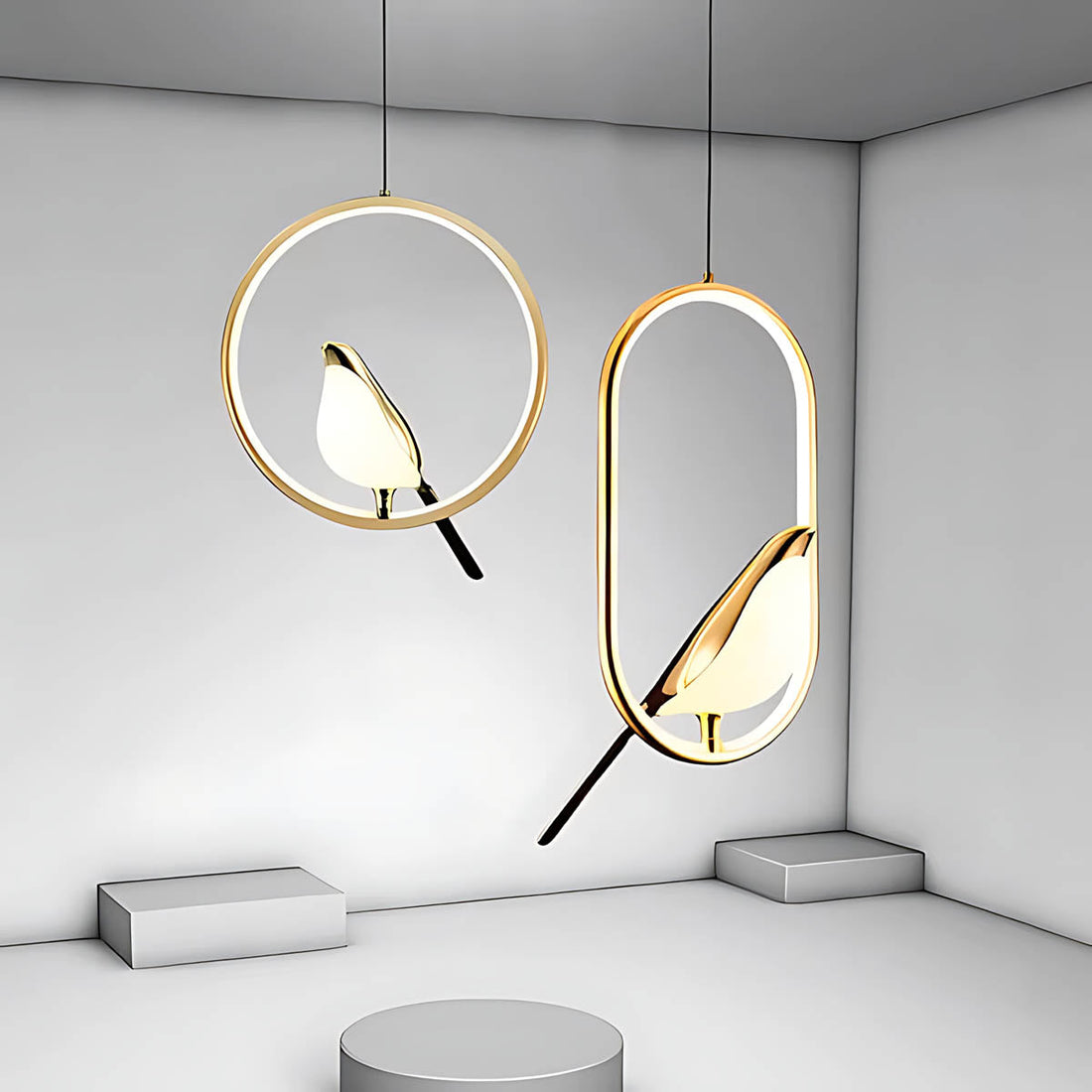 Nomaenest Virellia - Minimalist LED Pendant Light