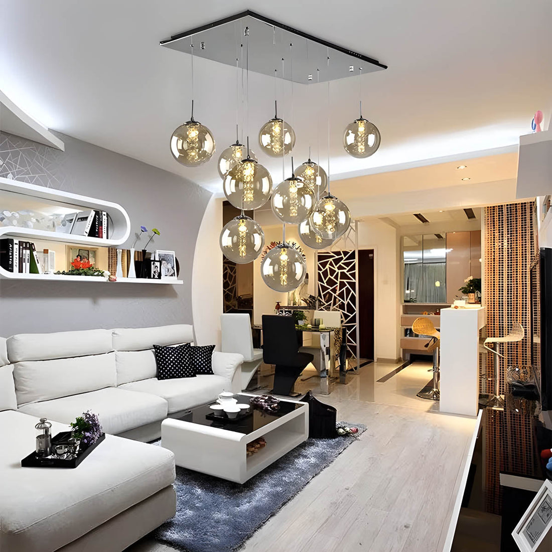 Nomaenest Elarion - Modern Aluminum Chandelier Light