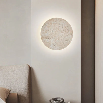 Nomaenest Althéra - Minimalist Stone Wall Lamp