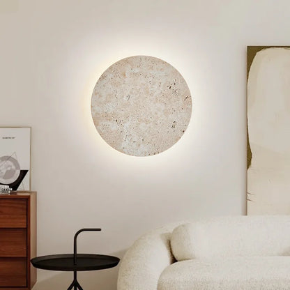 Nomaenest Althéra - Minimalist Stone Wall Lamp